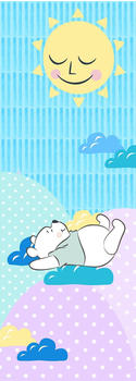 Komar Winnie Pooh Take a Nap 100 x 280 cm