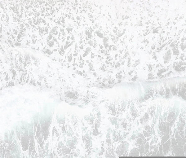 Komar Ocean Surface weiß/grau 200 x 280 cm