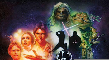 Komar Star Wars Classic Poster Collage 300 x 250 cm