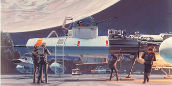 Komar Star Wars Classic RMQ Yavin Y-Wing 500 x 250 cm