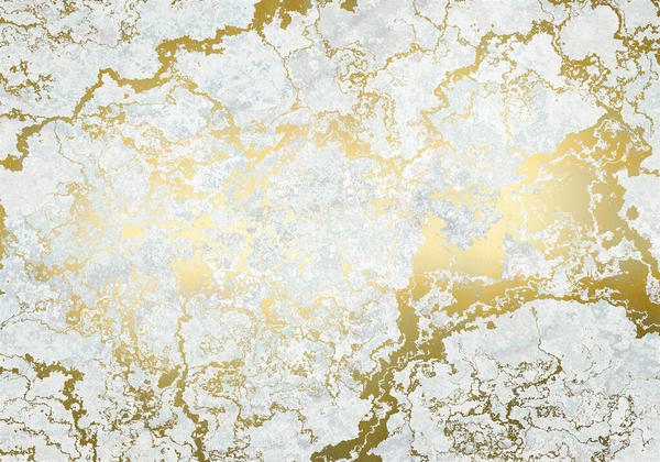 Komar Marbelous gold/weiß 400 x 280 cm