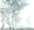 Komar Magic Trees weiß/blau 300 x 280 cm