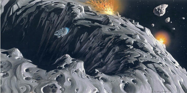 Komar Star Wars Classic RMQ Asteroid 500 x 250 cm