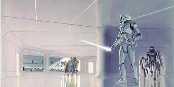 Komar Star Wars Classic RMQ Stormtrooper Hallway 500 x 250 cm