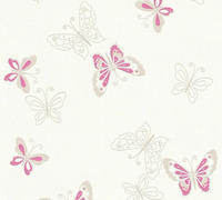 living walls Vliestapete "Happy Spring" Motiv Strukturmuster gemustert leicht