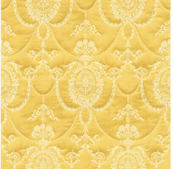 Rasch Trianon XIII Ornament Gelb-Gold