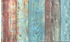Livingwalls Pop Up Panel Holz Blau Rot 2,50 m x 0,52 m