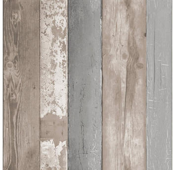 vtwonen Holzbohlen Holz, (1 St), Grau - 10m x 52cm