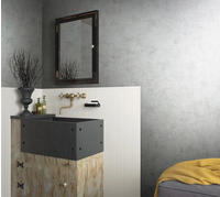Marburg Vliestapete "Concrete" gl&auml;nzend strukturiert moderne Tapete f&uuml;r Wohnzimmer
