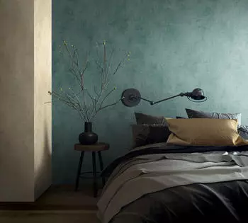 Marburg Tapeten Leather texturiert uni moderne f&uuml;r Wohnzimmer Schlafzimmer K&uuml;che gr&uuml;n