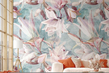 Marburg Tapeten Magnolia glatt matt moderne für Wohnzimmer Schlafzimmer Küche