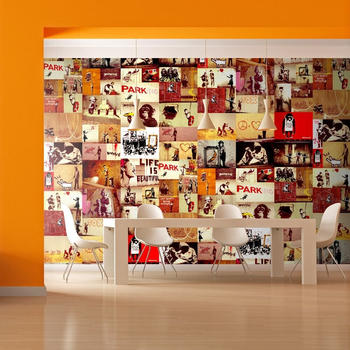 Artgeist Collage - Banksy 50x1000 cm