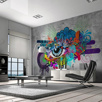 Artgeist Graffiti eye 150x105 cm
