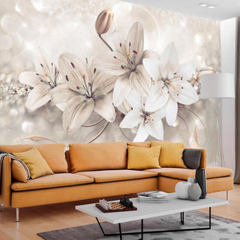 Artgeist Diamond Lilies 392x280 cm
