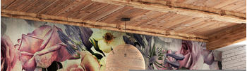 Artgeist Nostalgia Flowers - Blumentapete vintage 441x315 cm