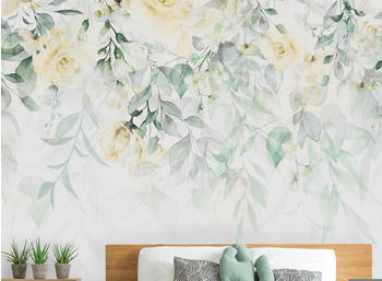 Artgeist Waterfall of Roses - Second Variant 294x210 cm