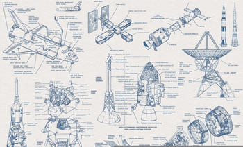 Komar Spacecraft Architec 400 x 280 cm (IAX8-0016)