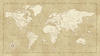 Komar Vintage World Map 500 x 280 cm (IAX10-0027)