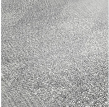 Livingwalls Titanium strukturiert Geometrisch moderne Tapete Design Grau 0,53 x 10,05 m
