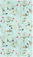 living walls Fototapete "The Wall" floral gebl&uuml;mt glatt Fototapete Blume...