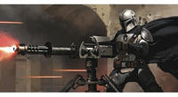 Komar Fototapete "Digitaldruck Vlies - Star Wars The Mandalorian Blaster, Gr. 500x250