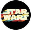 Komar Fototapete »Star Wars Typeface«, 125x125 cm (Breite x Höhe), rund und