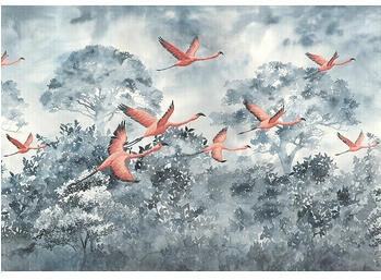 Komar Ink Flamingos in the Sky (8 -tlg., 400 x 280 cm)