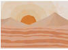 KOMAR Vliestapete "Sabbia" Tapeten 400x280 cm (Breite x Höhe) Gr. B/L: 400 m x 280
