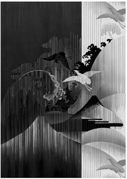 Komar Ink Yin Yang (4 -tlg., 200 x 280 cm)