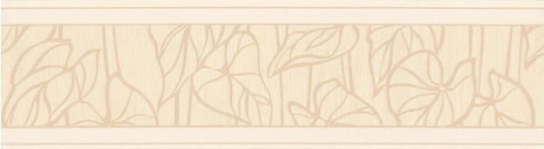A.S. Creation Papier Blätter beige 5 m x 17 cm (2340-25)