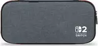 PowerA NSCS0528-01, PowerA Slim Case for Nintendo Switch 2 - Dark Heather Grey