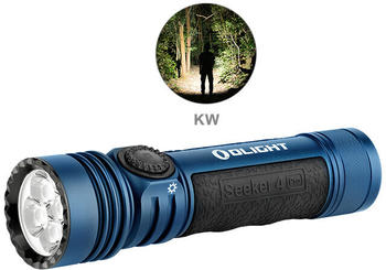 OLight Seeker 4 Pro LED Mitternachtsblau - Kaltweiß