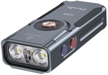 Fenix E06R LED Taschenlampe grau 700 Lumen mit UV und Laserpointer (E06RGRY)