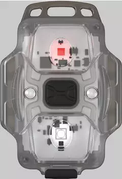 Armytek Crystal Red Mobile Kleinleuchte LED Rot, Transparent (F07001R)