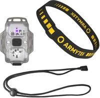 Armytek Crystal Wuv Grey Led Taschenlampe Mit Handschlaufe, Mit Usb-schnittstelle