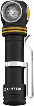 Armytek Elf C2 USB-C 4-in-1 Kopf- und Winkeltaschenlampe weiß 1100 Lumen (F05103C)