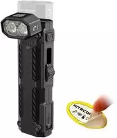 Nitecore NC-EDC09, Nitecore EDC09 - Winkellampe mit 3 Lichtfarben, 1600 Lumen,