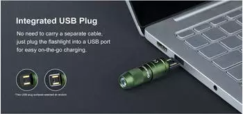 OLight iMini 2 50lm green