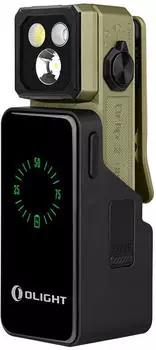 OLight Oclip 2 Ultra Premium olivgrün