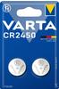 Varta 6450101402, Varta Electronics CR2450 Lithium Knopfzellen Batterie 3.0 V 2er
