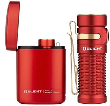 OLight Baton 3 Premium Edition Red