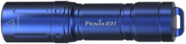 Fenix E01 V2.0 LED Schlüsselbundlampe 100 Lumen blau