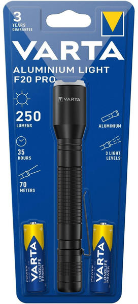 VARTA Aluminium Light F20 Pro LED