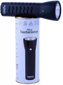 H2Only Battery WaterLamp Taschenlampe schwarz