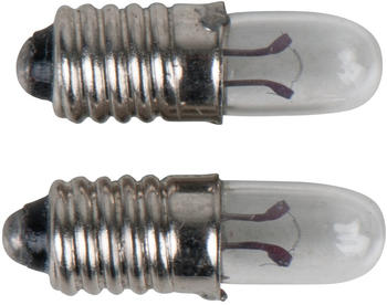 KS Tools 550.1161 Taschenlampen Leuchtmittel 2.20V Sockel E10 2St.