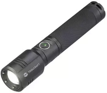 Toolcraft SMD LED Taschenlampe verstellbar, mit USB-Schnittstelle, mit Stroboskopmodus akkubetrieben