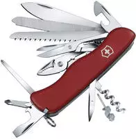 Victorinox 0.8564, Victorinox WORKCHAMP Locking Blade Swiss Army Knife - 111mm Linear