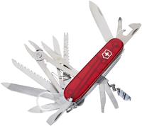 Victorinox 1.6795.T, Victorinox Taschenmesser mittel Swiss Champ transp. rot 33