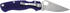 plain, dark blue: Spyderco Para Military 2