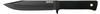 Cold-Steel Jagdmesser CST-49LCKZ, schwarz, mit Nylonscheide, Klinge feststehend